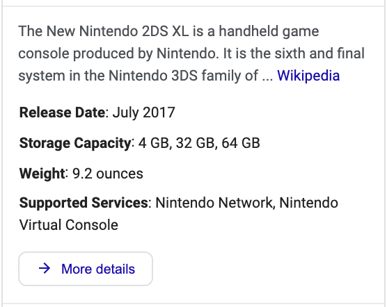 Information taken from Wikipedia