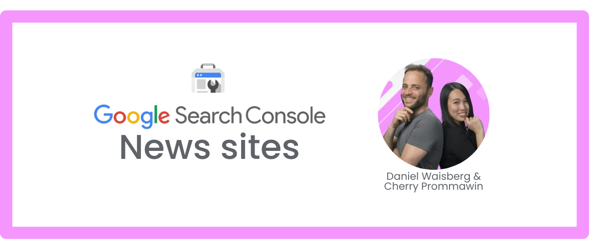Search Console and news sites