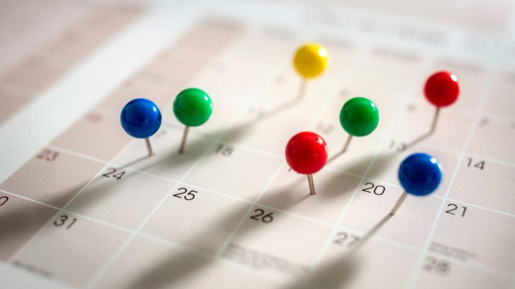 Calendario marketing