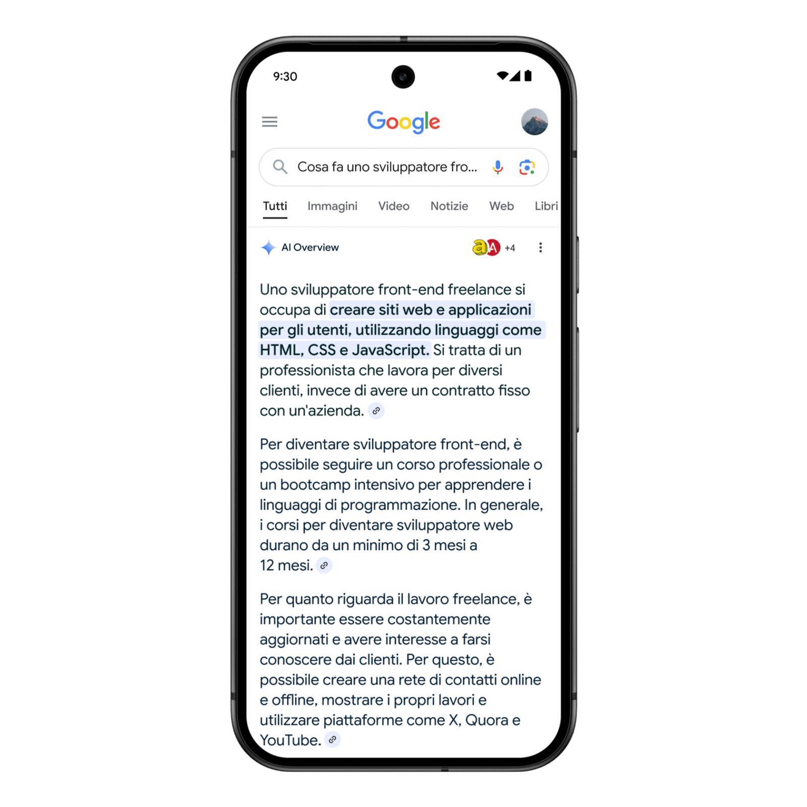 AI Overview in Italian - from https://www.wired.it/article/ai-overview-ricerca-google-italia/