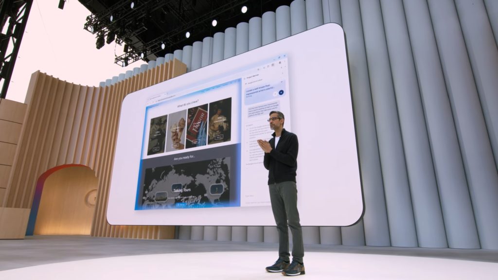 Sundar Pichai a Google I/O 2025: cosa cambia per la ricerca