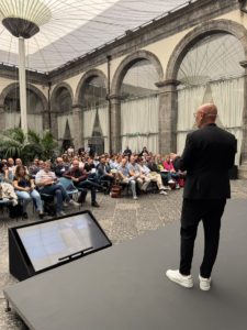 SEOZoom Day 2025 a Napoli: momenti dello speech di Ivano