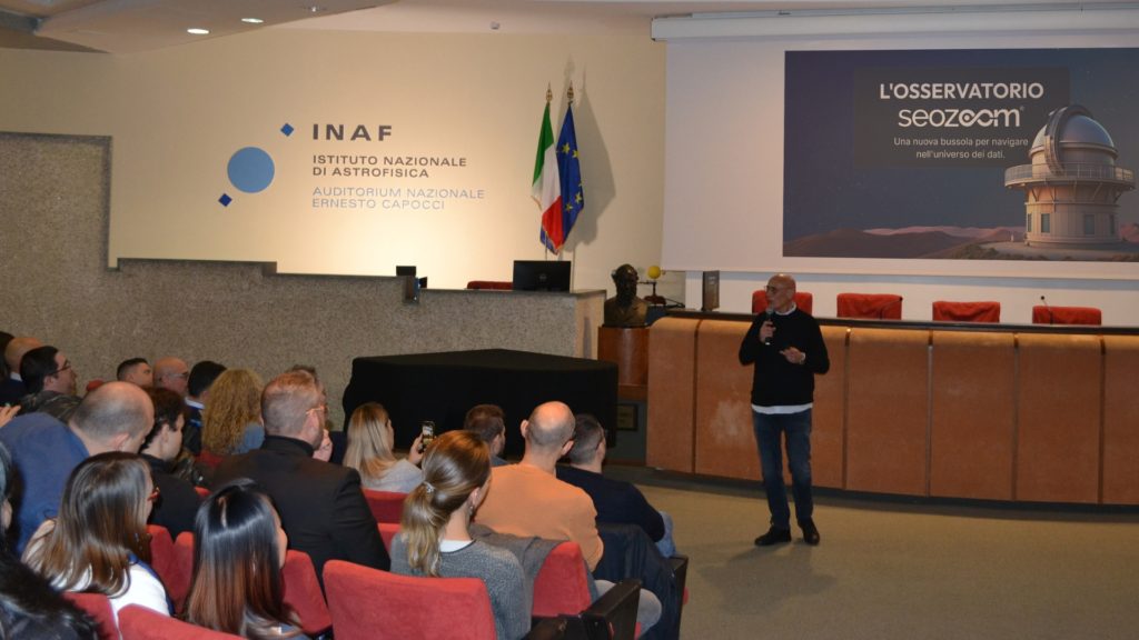 La presentazione di Ivano Di Biasi all'Osservatorio Astronomico di Napoli