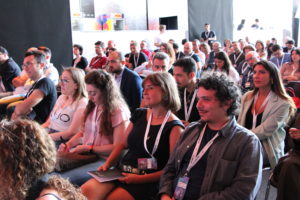 Il pubblico all'ex Base Nato di Napoli per SEOxAI